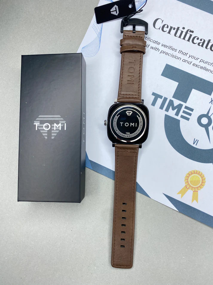 Tomi T-084 Date & Time strap Watch